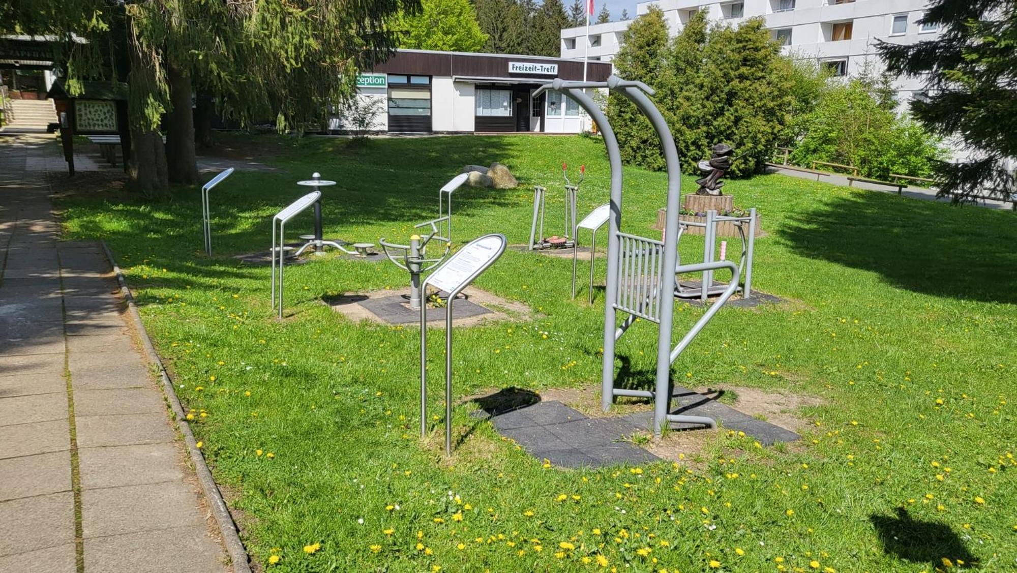 Familienwohnung Gruenwald Goslar Buitenkant foto